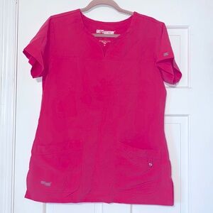 Grey’s Anatomy notch neck scrub top
